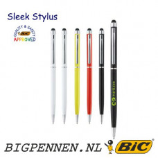 Sleek Stylus pen approved by BIC® incl. opdruk