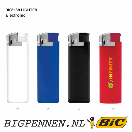bic aansteker maxi j38 kleuren bedrukken