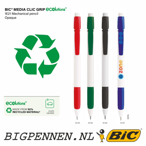 bic media clic grip ecolution potlood bedrukken logo 2024 500x500 1